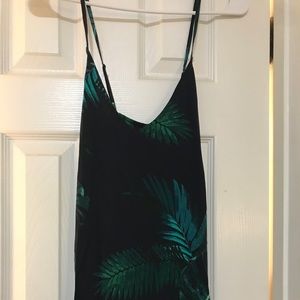 Floor length floral dress